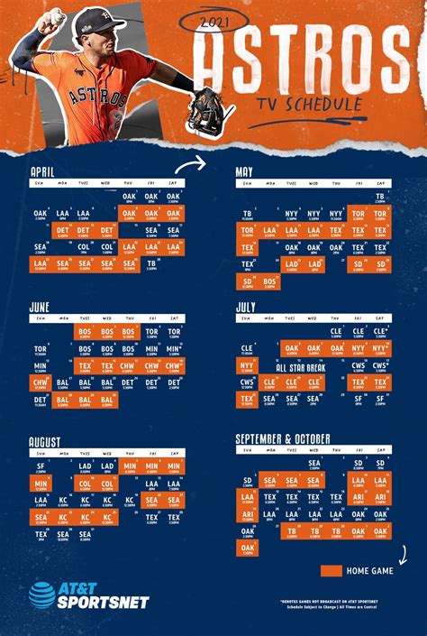 Astros 2023 Schedule Printable